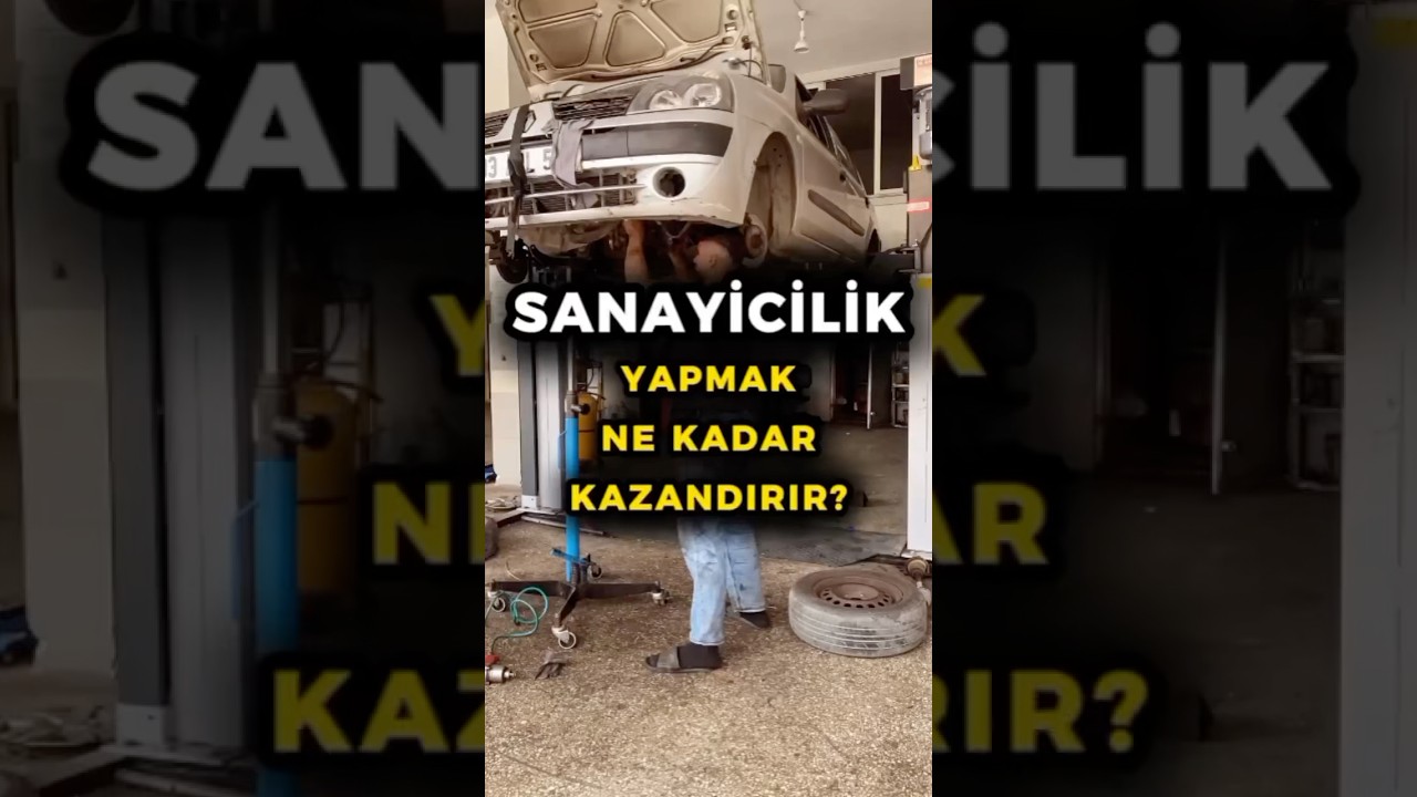 Oto sanayi d&uuml;kkanı a&ccedil;mak sizi zengin eder mi ? #gelirfikirleri #işfikirleri #ototamir