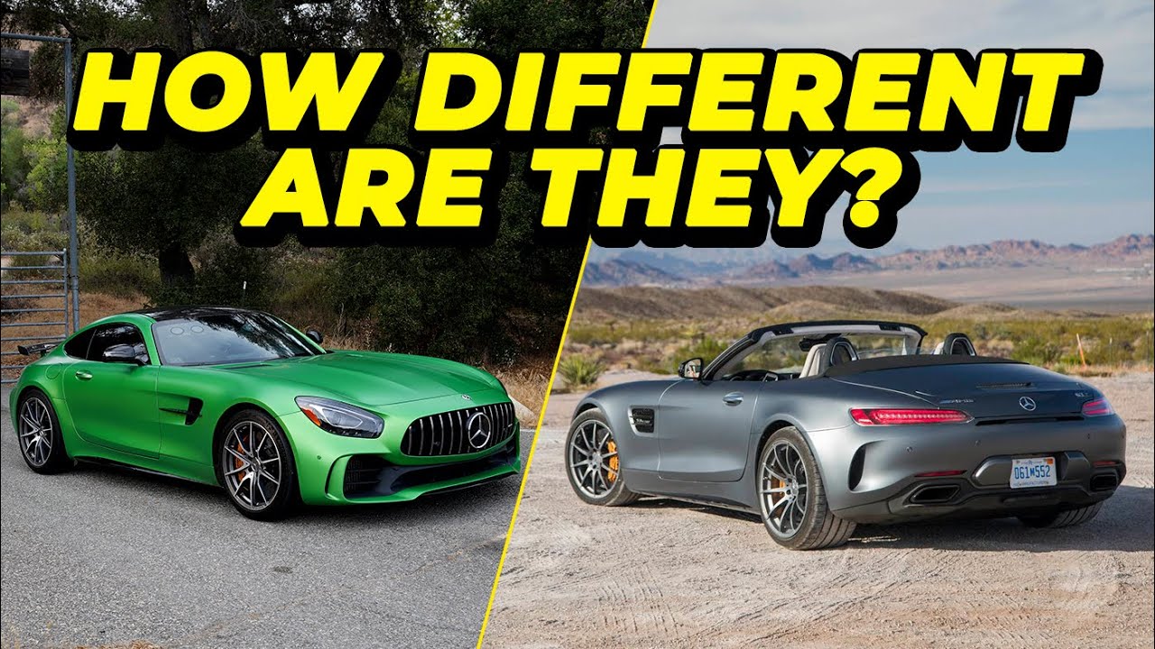Comparing the AMG GT R vs. GT C: Which one should you get? (Ft. Jordan Beau)