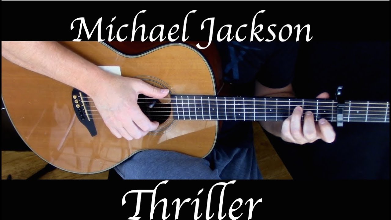 Kelly Valleau - Thriller (Michael Jackson) - Fingerstyle Guitar