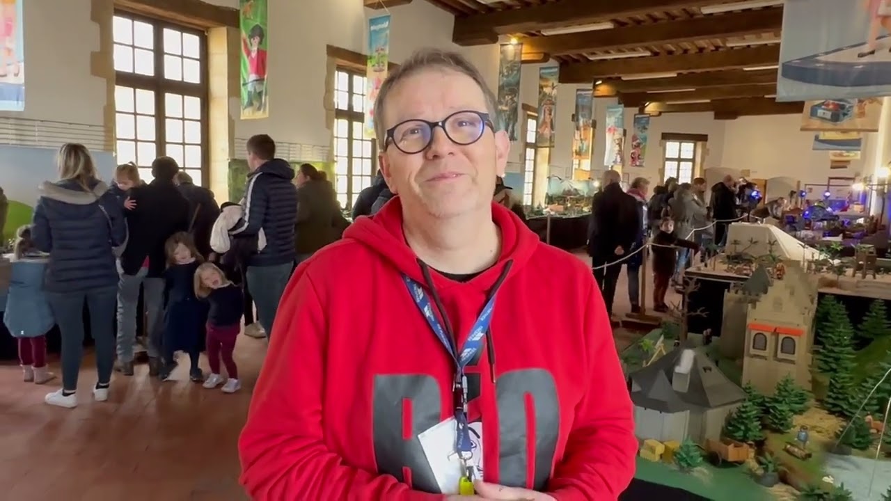 Dominique Bethune, collectionneur de playmobil