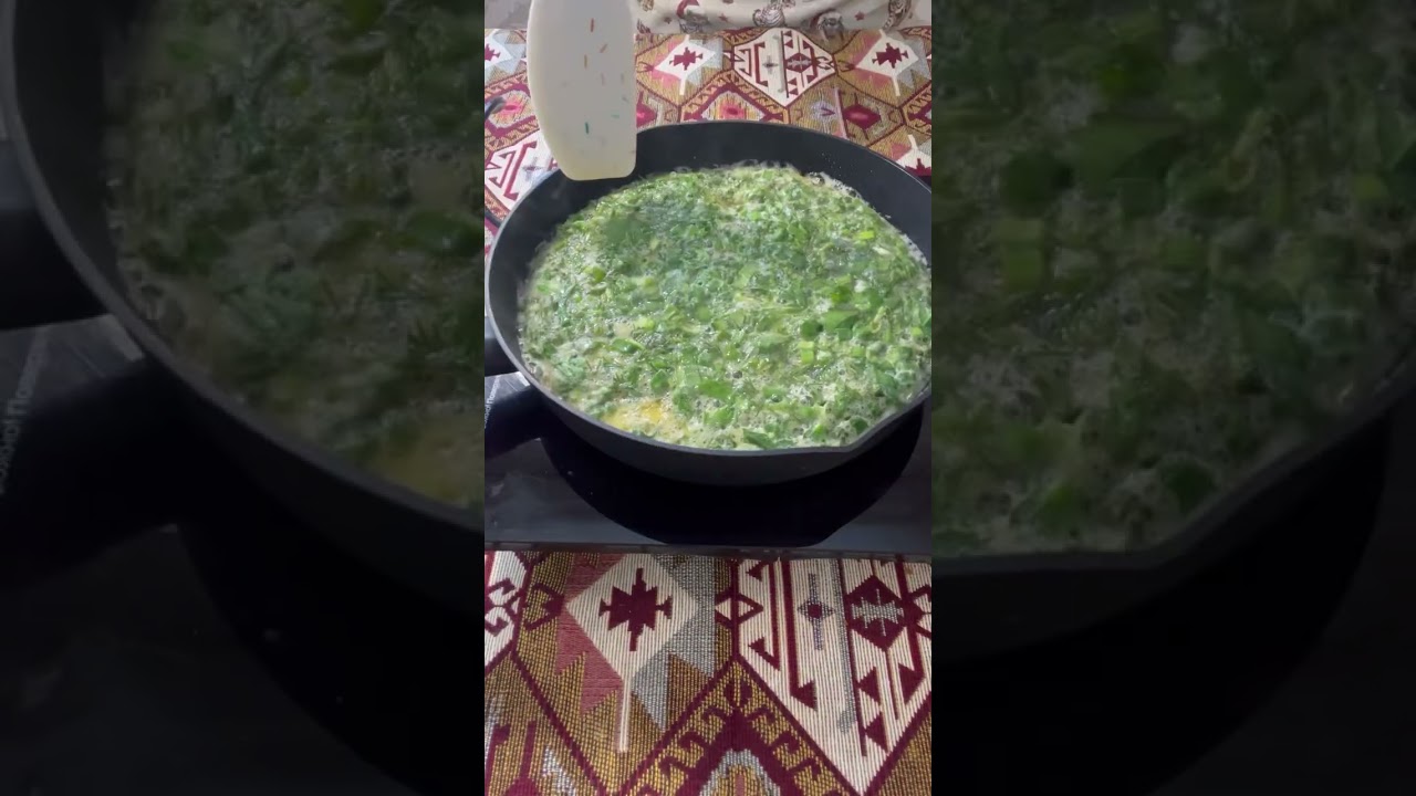 Блюдо из Азербайджанской национальной кухни &laquo;кюкю&raquo;