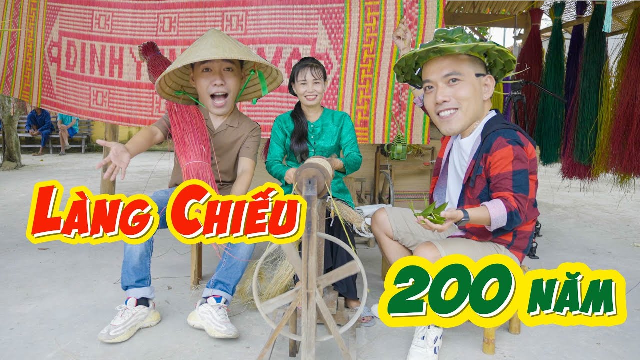 Chợ ma Định Yên Đồng Tháp cách làm chiếu tại chợ ma Định Yên. Lần đầu đi chợ Ma