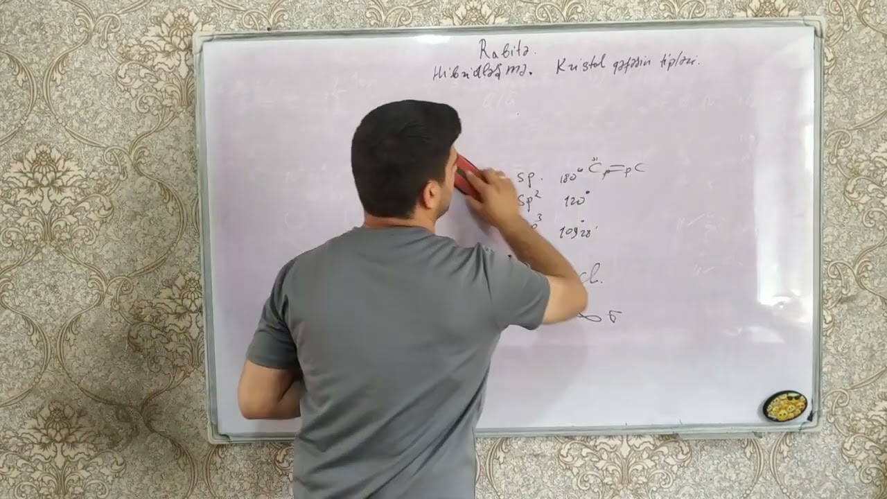 Hibridləşmə. Kristal qəfəsin tipləri