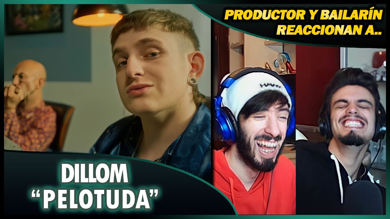 DILLOM - PELOTUDA | 🌟 Reacción Productor y Bailarín 🌟 | #NeckeYBisweik