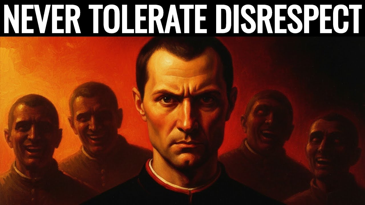 If Someone Disrespects You, Do This Instead | Machiavelli