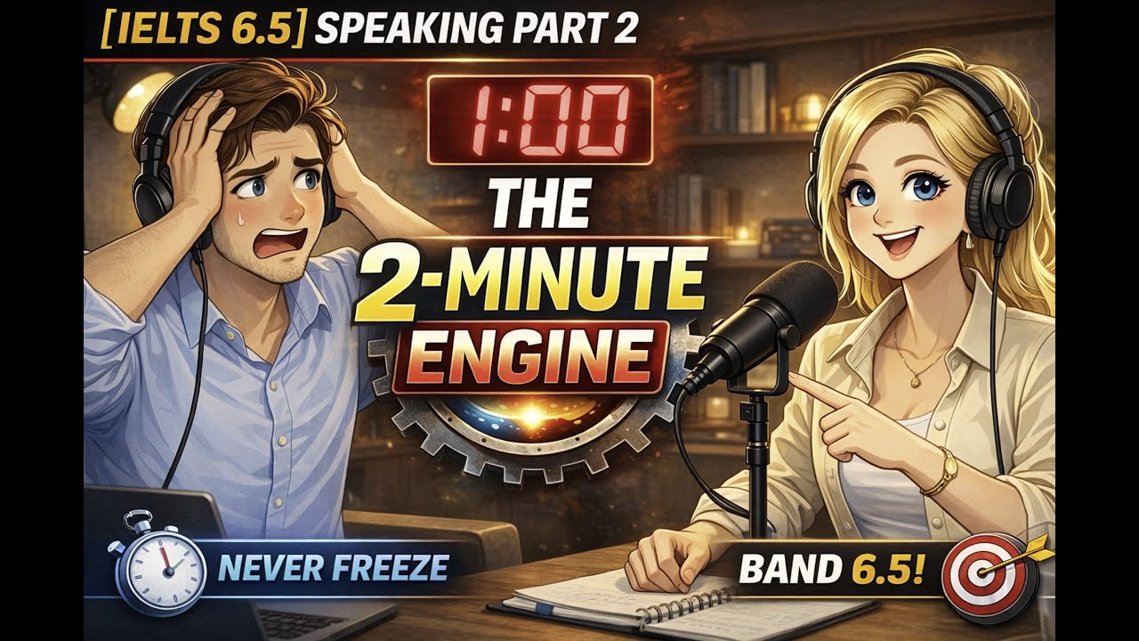 [IELTS 6.5] PART 2 - EP1: The 2-Minute Engine | Never Freeze Again 🚀