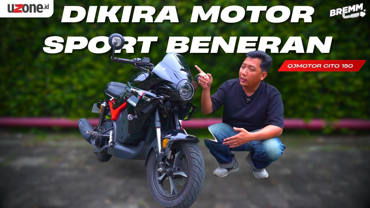 MOTOR SPORT TAPI MATIC, REVIEW QJMOTOR CITO 15O