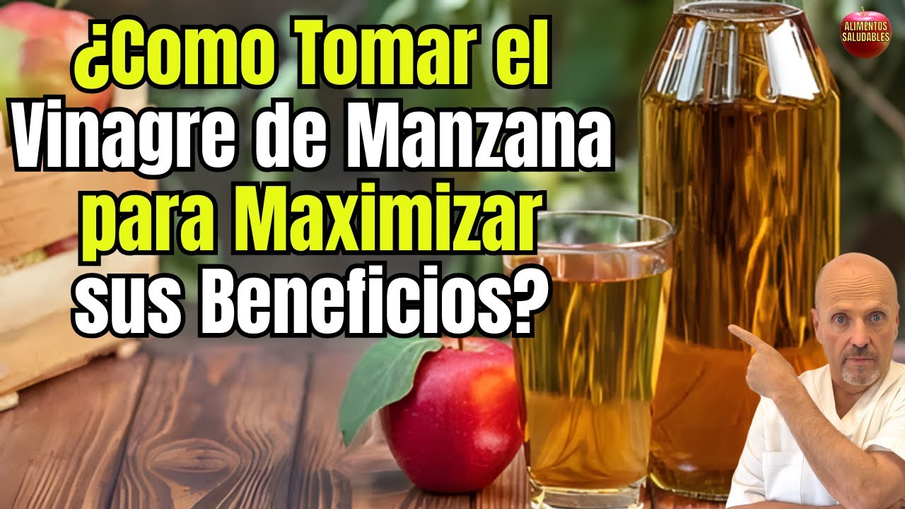 🍏✅ ¿COMO TOMAR EL VINAGRE DE MANZANA PARA MAXIMIZAR SUS BENEFICIOS? 🍏✅