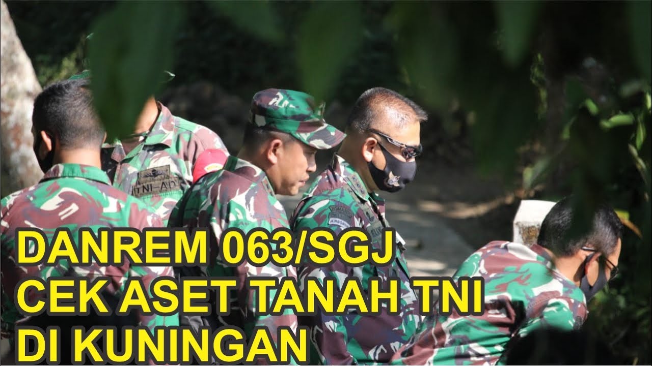 Danrem 063/SGJ Cek Kesiapan Aset Tanah TNI untuk Program Ketahanan Pangan di Bandorasa Wetan