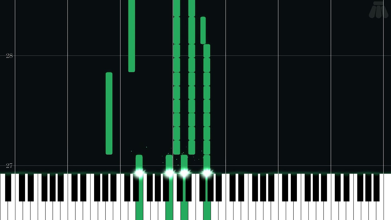 Piranha Plant's Lullaby - Piano - Super Mario 64 - Easy Piano Tutorial