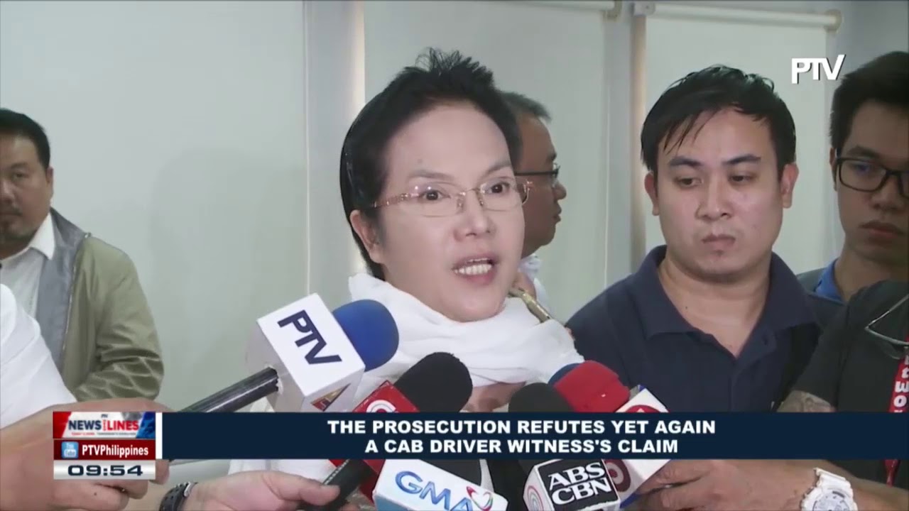 The prosecution refutes yet again a cab driver witness' claim