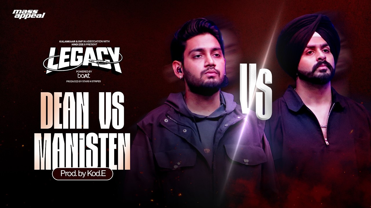 DEAN VS MANISTEN | RAP BATTLE | LEGACY