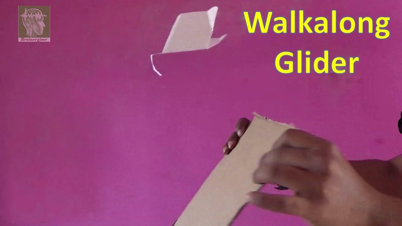 How to make a walkalong glider at home