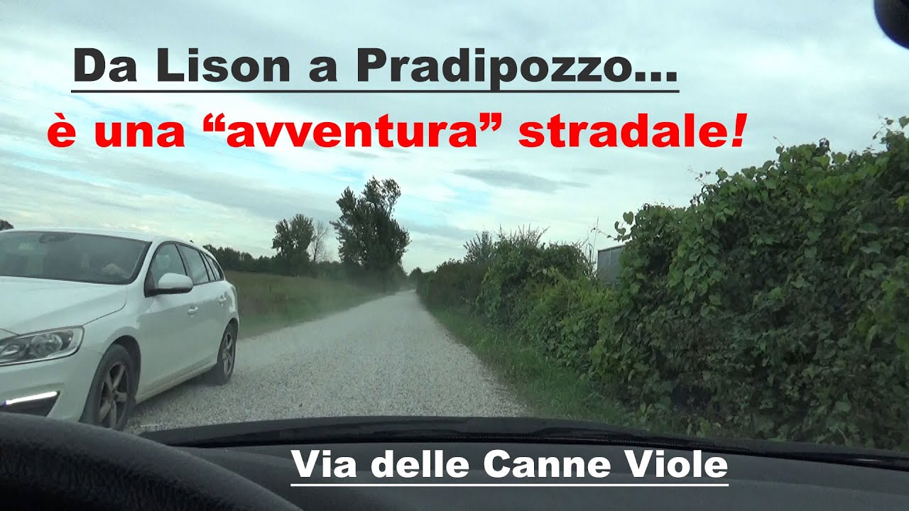 Da Lison a Pradipozzo con Via Statuti chiusa... è una 