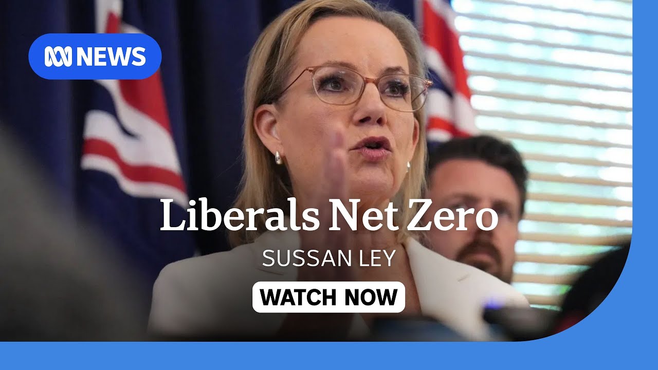IN FULL: Opposition Leader Sussan Ley speaks after Liberals abandon net zero | ABC NEWS
