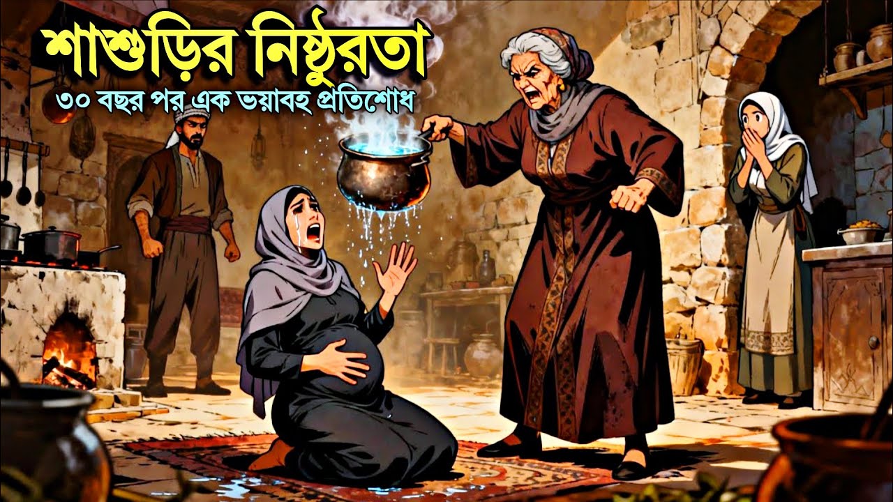 অসহায় স্ত্রীর ওপর শাশুড়ির জুলুম এবং আল্লাহর অমোঘ বিচার | Islamic Golpo