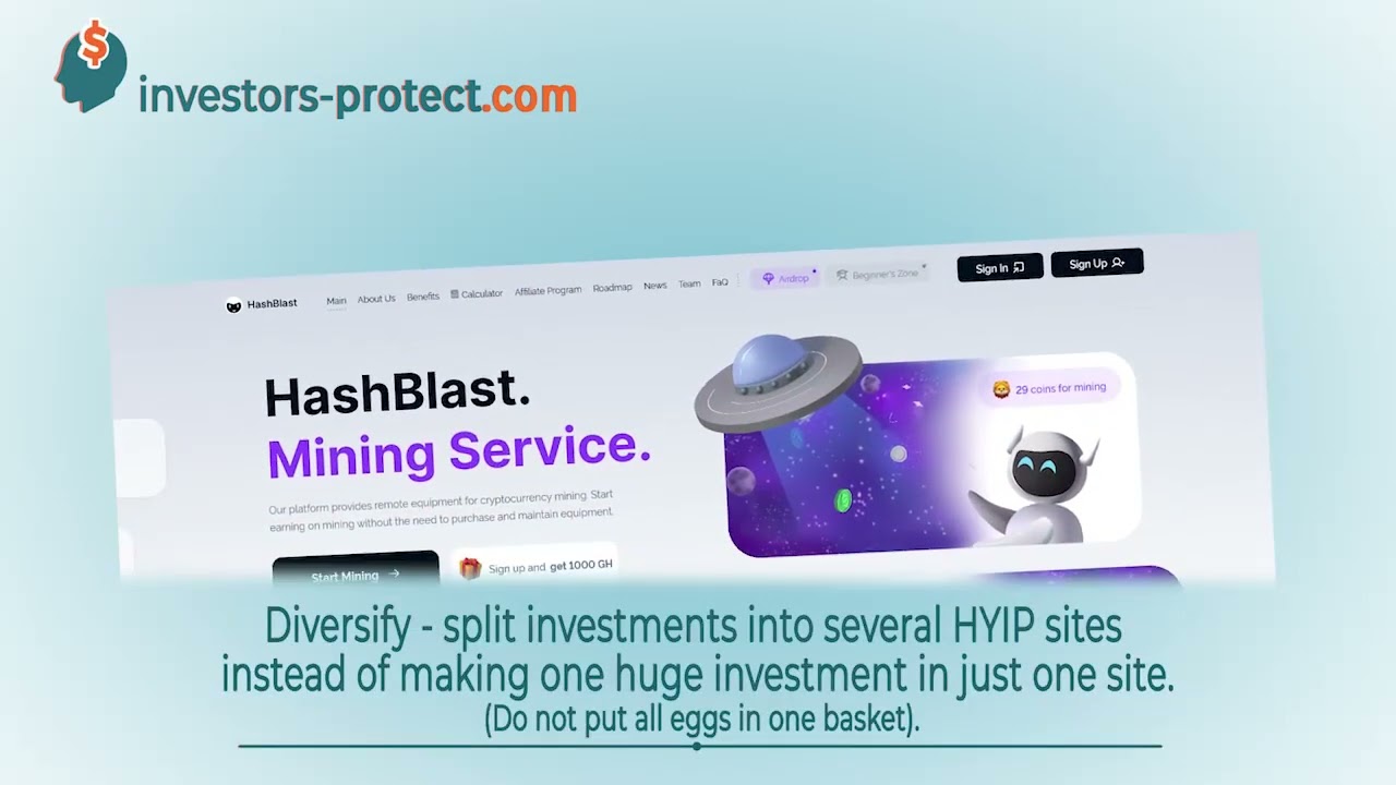 hashblast.co - Lets see if it pays & basic HYIP rules