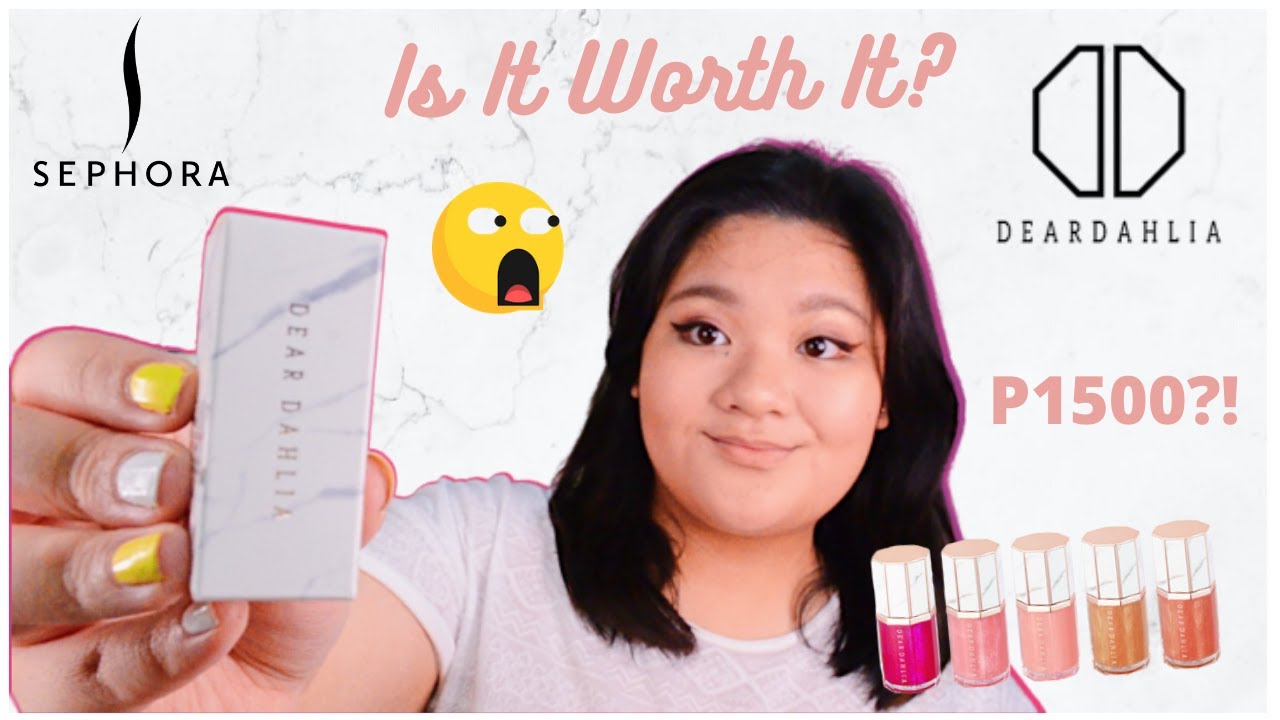 Dear Dahlia Paradise Aurora Shine Lip Treatment Lipgloss Review