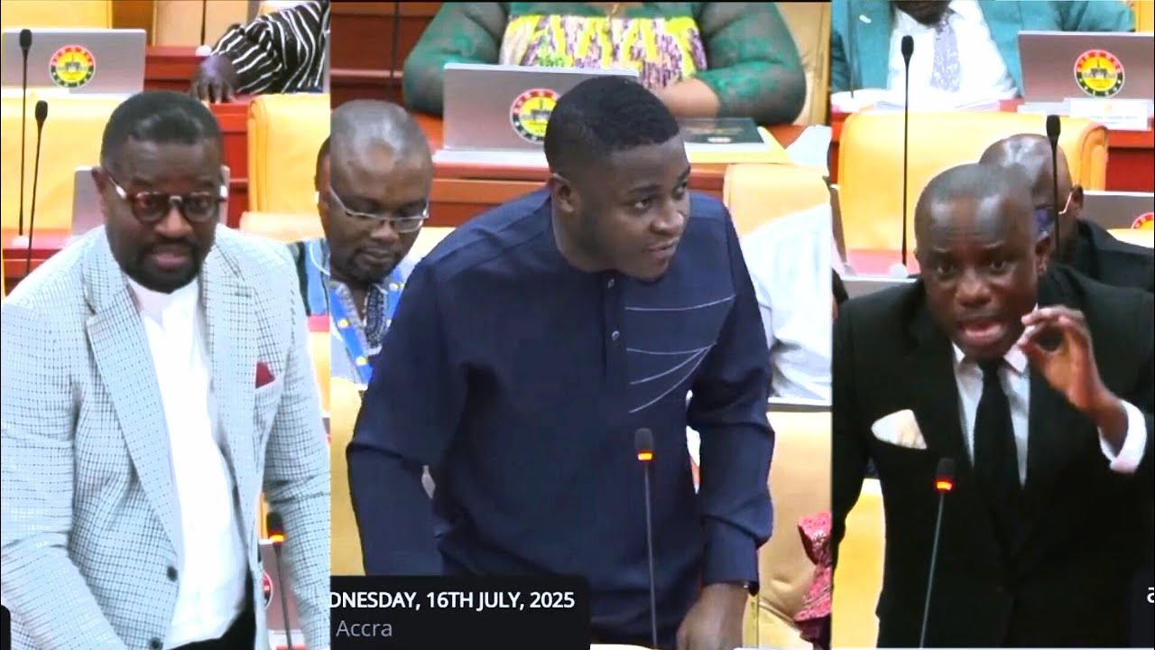 Wow! first timer in parliament Edem Agbana faced the minority with a brilliant argumént