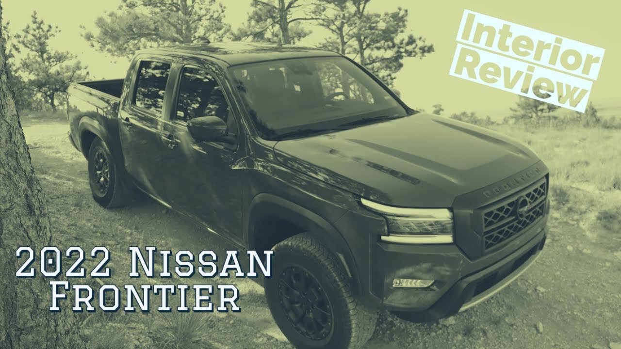 2022 Nissan Frontier interior walkthrough