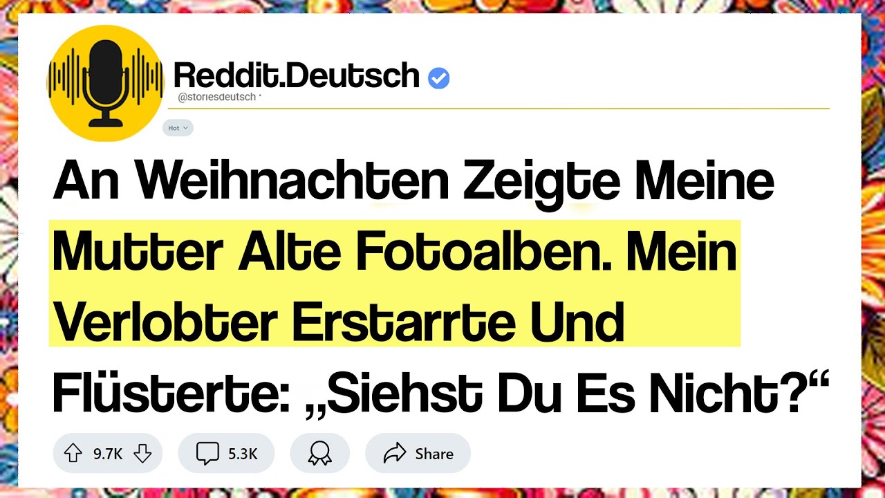 An Weihnachten Zeigte Meine Mutter Alte Fotoalben. Mein Verlobter Erstarrte Und Flüsterte:..