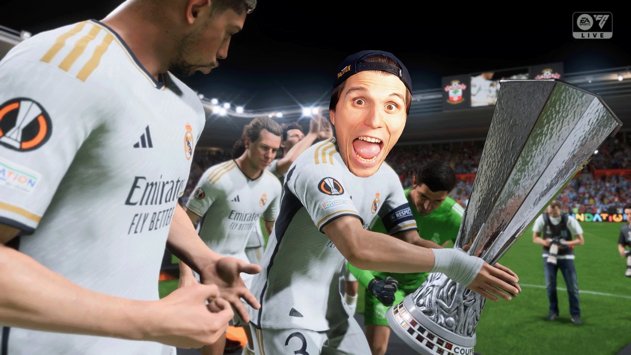 Ich gewinne die EUROPA LEAGUE mit REAL MADRID | FC24