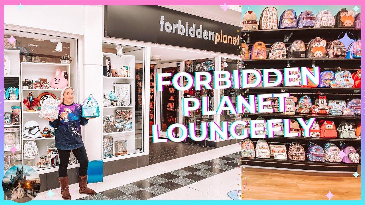 Forbidden Planet Wolverhampton Loungefly Backpack Collection WDW50 Mickey Funko POP's Anime Comics