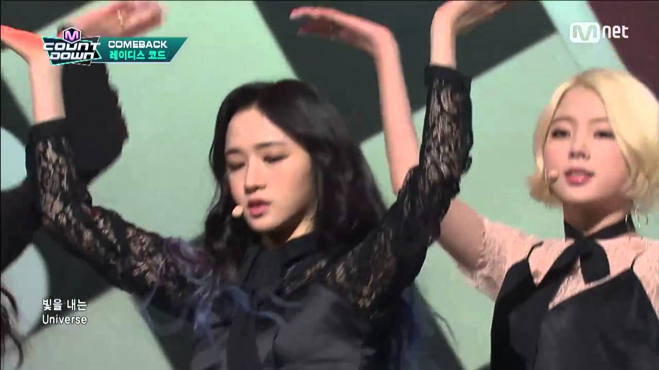 LADIES CODE「Galaxy」（2016年2月25日放送「M COUNTDOWN」）