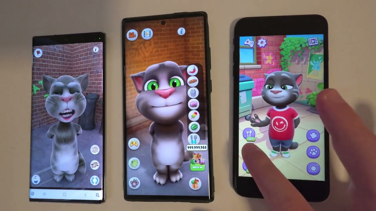 Talking Tom Cat Evolution 2010 vs 2016 vs 2025 All Versions Compared