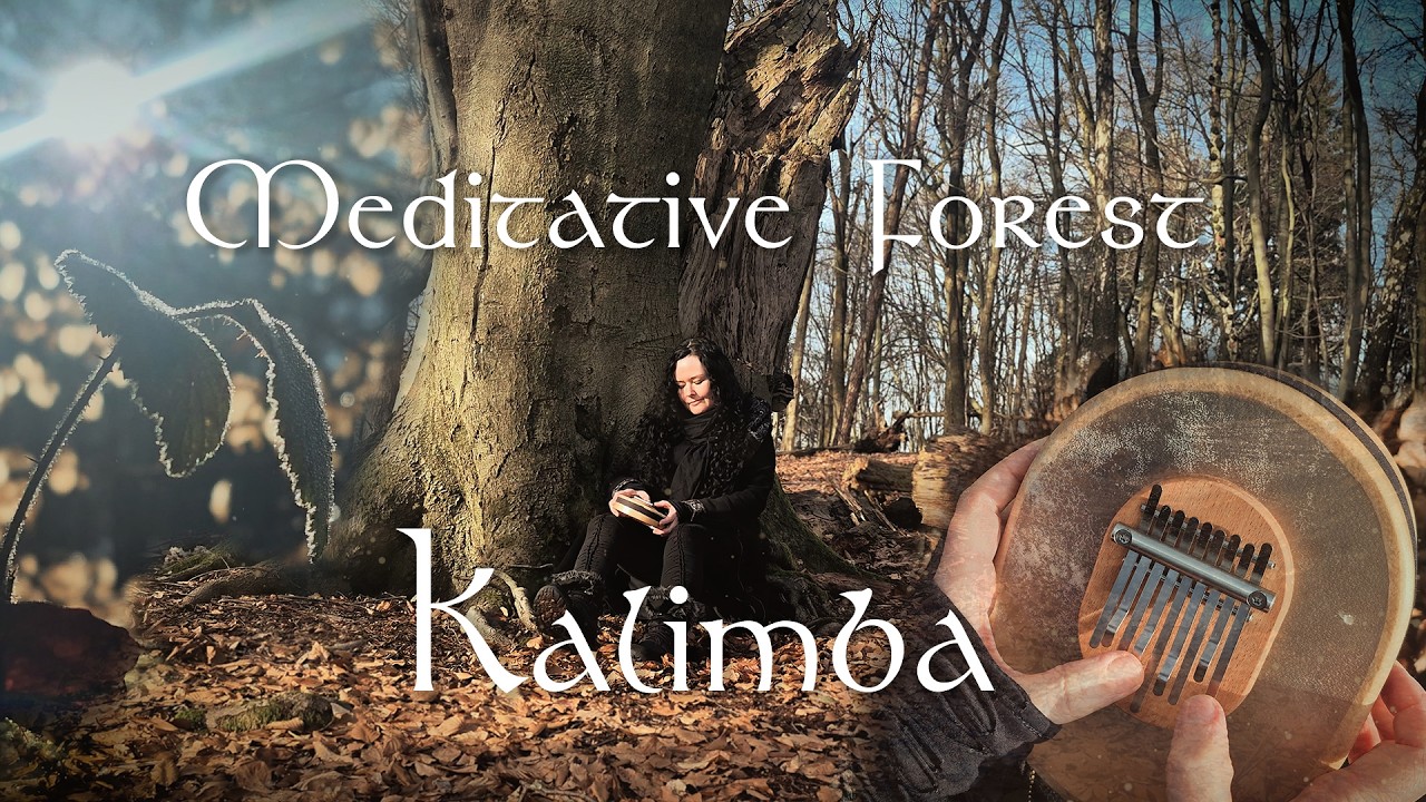 Sunwheel Spirals – First Light | Peaceful Kalimba in the Forest