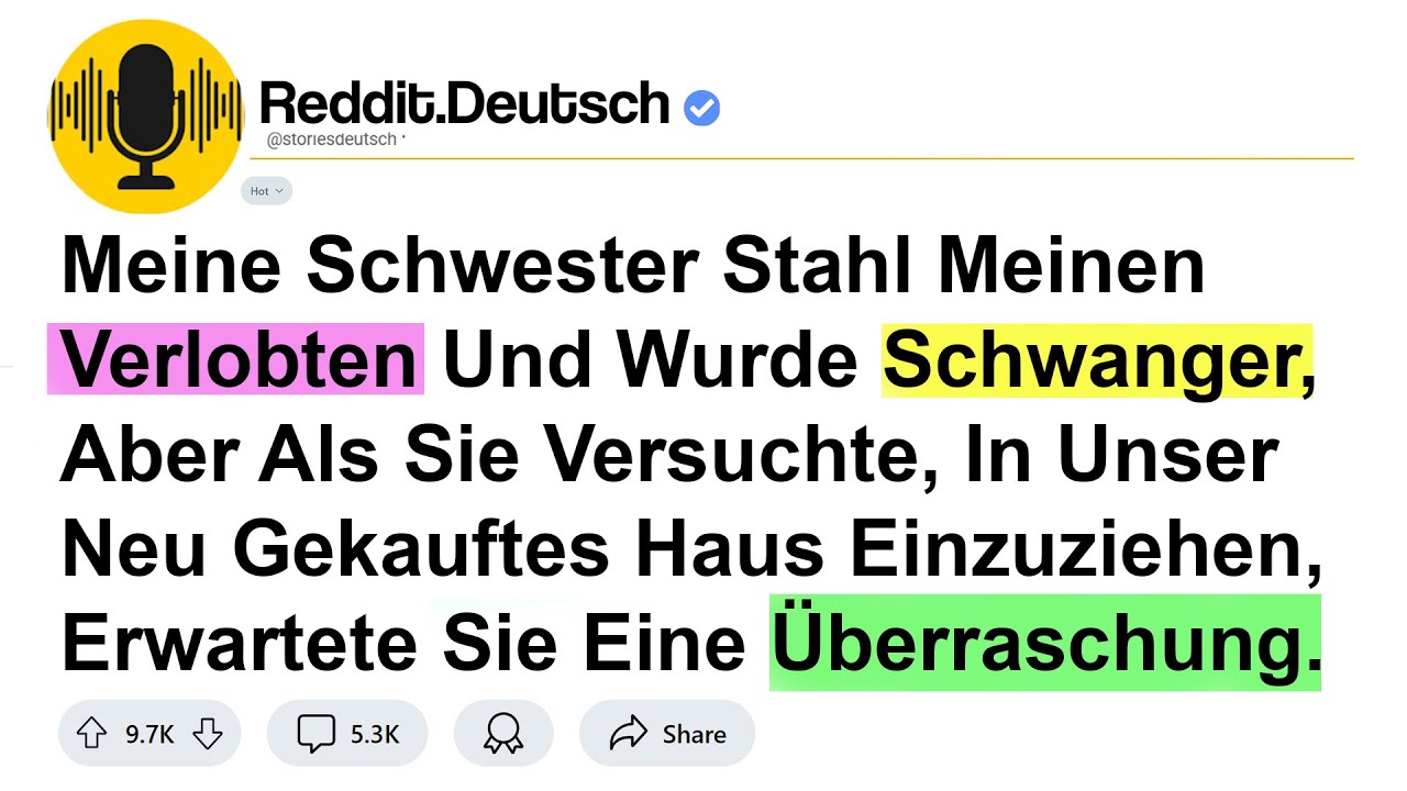 Meine Schwester Stahl Meinen Verlobten Und Wurde Schwanger,Aber Als Sie Versuchte, In Unser Neu ...