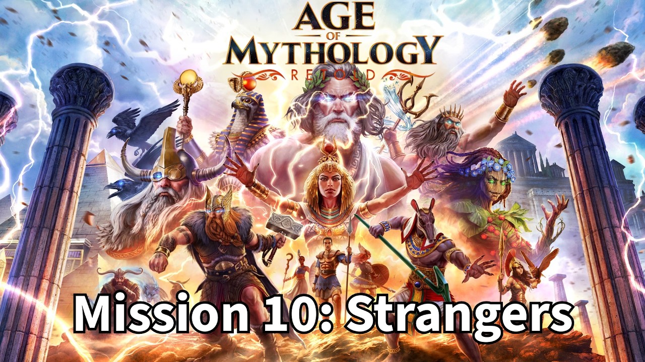 Age of Mythology Retold | Mission 10: Strangers | Hard Difficulty Playthrough