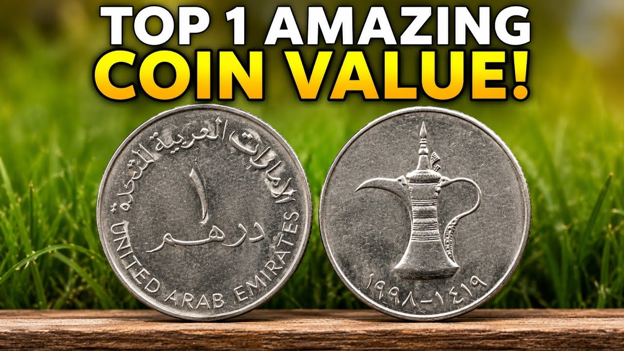 1989 United Arab Emirates 1 Dirham Coin. Rare Coin Value and Collector Guide.