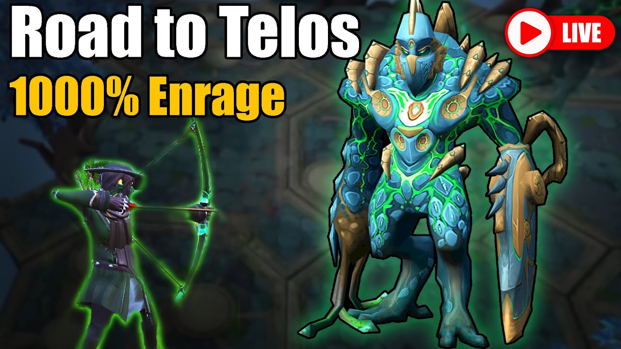 Pushing Telos Enrage with Ranged on RuneScape