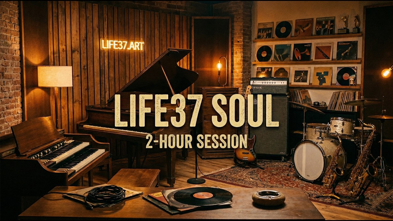 2 Hours Vintage Soul Session | Instrumental Soul | | by LIFE37  SOUL #soulmusic #50s60sSoul