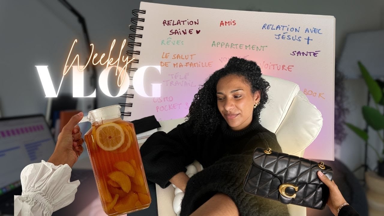 Projet Yves Saint Laurent 👛, veillée prophétique et Cité Royale 💒💕 | Weekly Vlog 🎧🩷