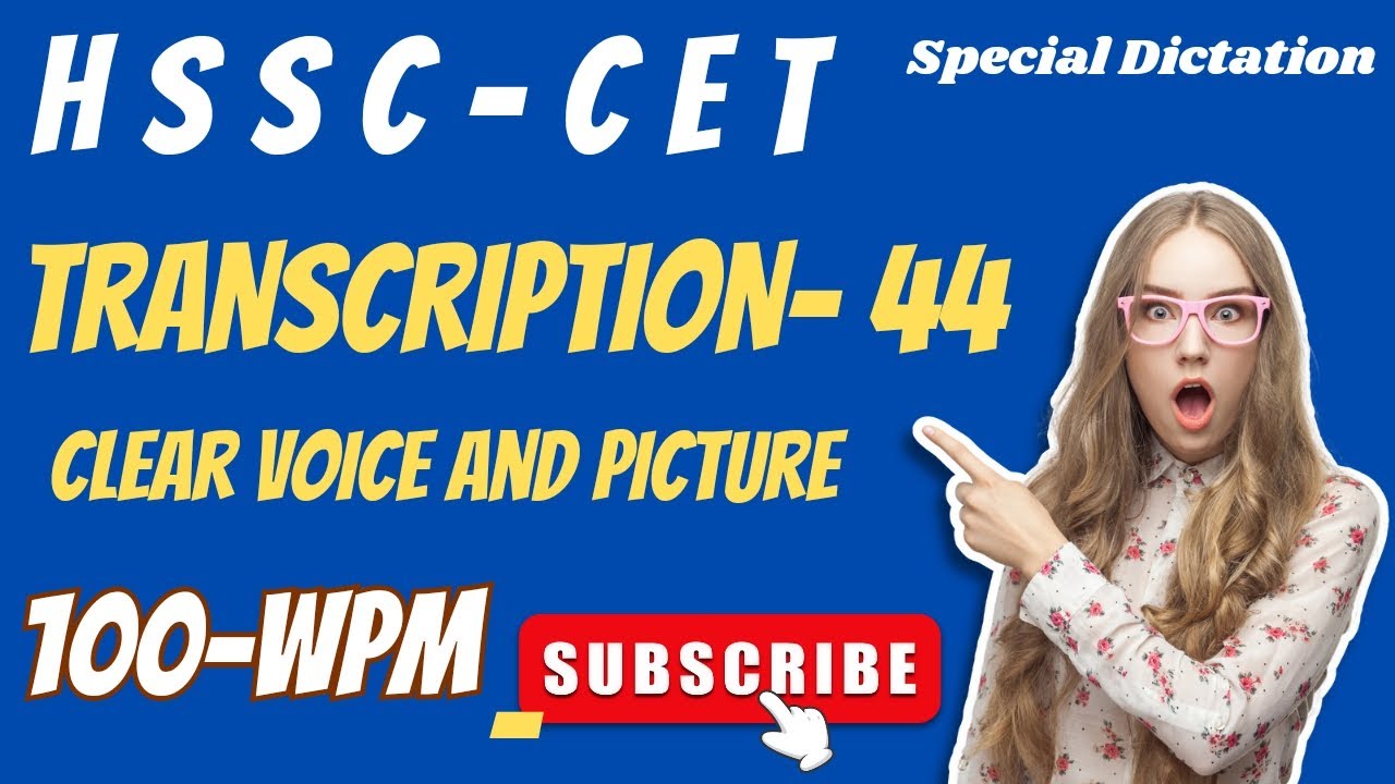 #100 wpm Speed# Legal+ general matter hssc cet# Senior Junior# Special Series