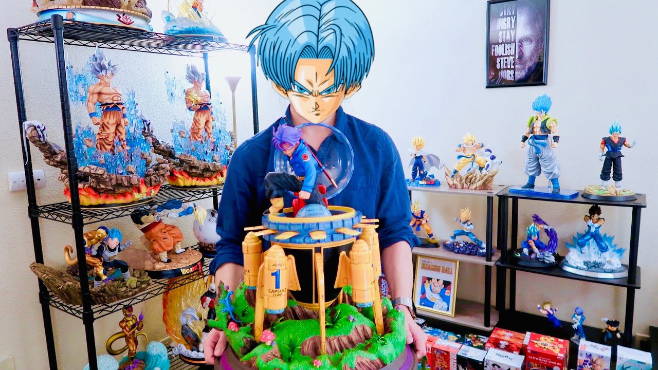 If only I have a time machine.. UNBOXING Trunks Arrival Resin Statue