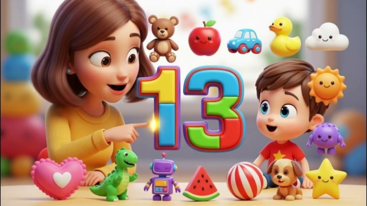 Counting 1 to 20 for Kids | Fun Number Learning & Practice #EarlyLearning #KidsNumbers