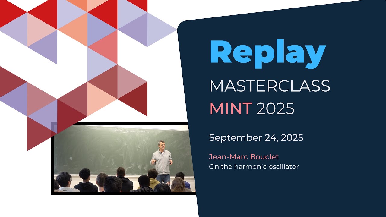 MASTERCLASS MINT 2025 | Jean-Marc Bouclet | 24/09/2025