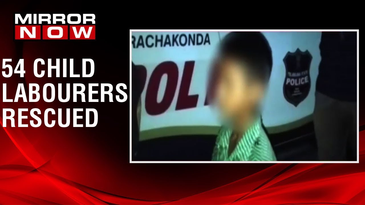 54 child labourers rescued from bangle factories in Hyderabad