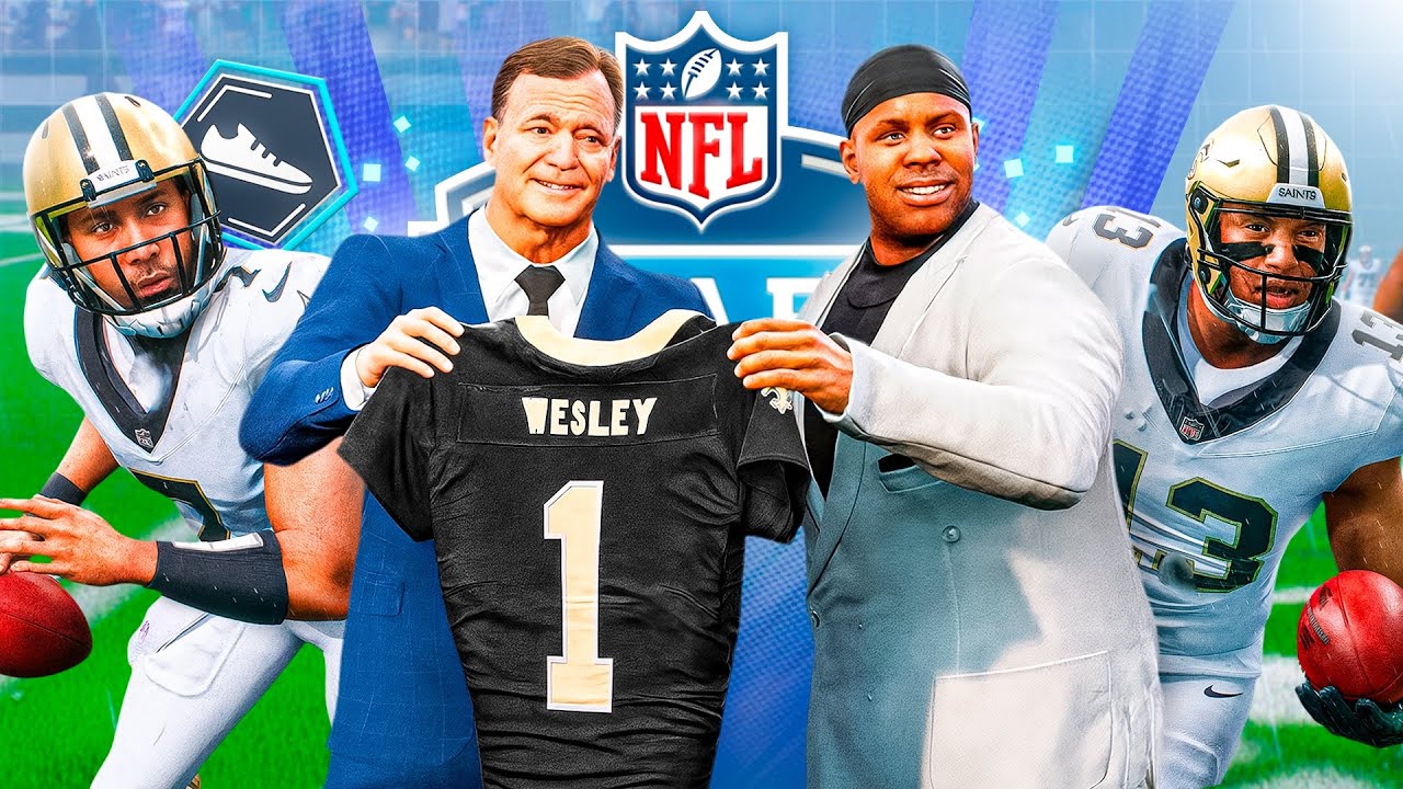 I Got the STEAL of the NFL Draft! Madden 26 Saints Franchise Offseason