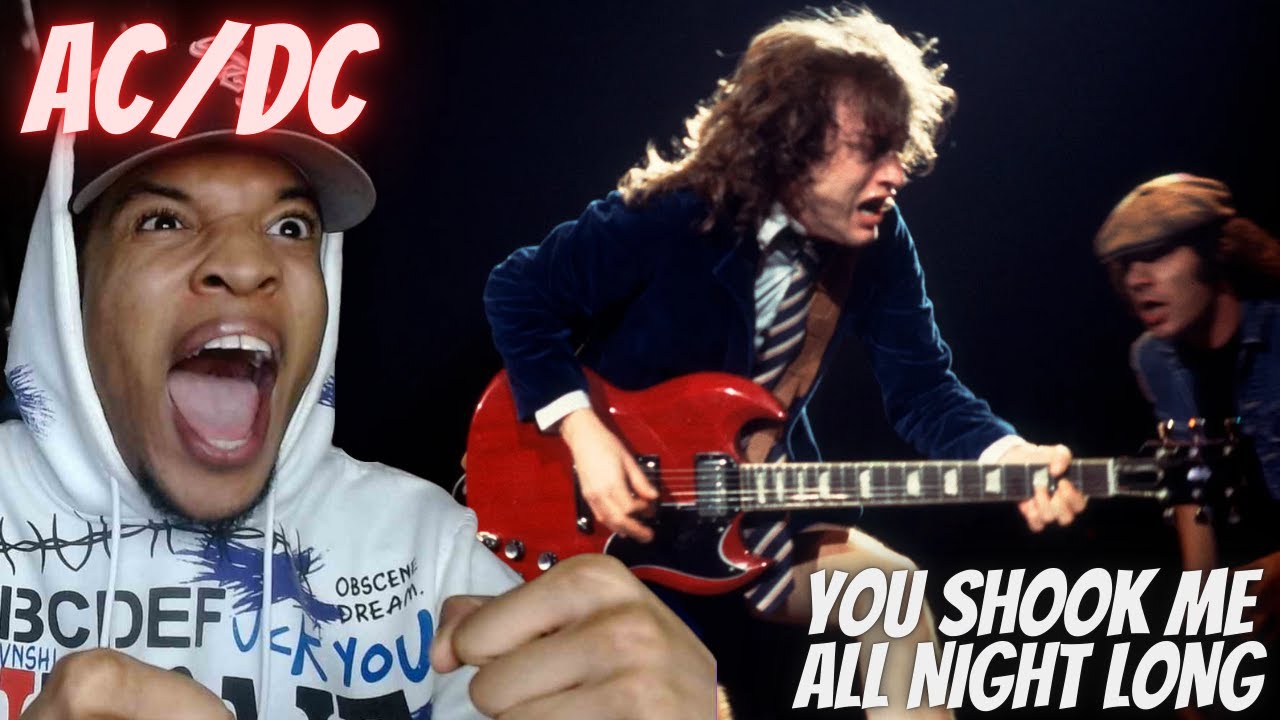 FIRST TIME HEARING AC/DC - YOU SHOOK ME ALL NIGHT LONG | REACTION