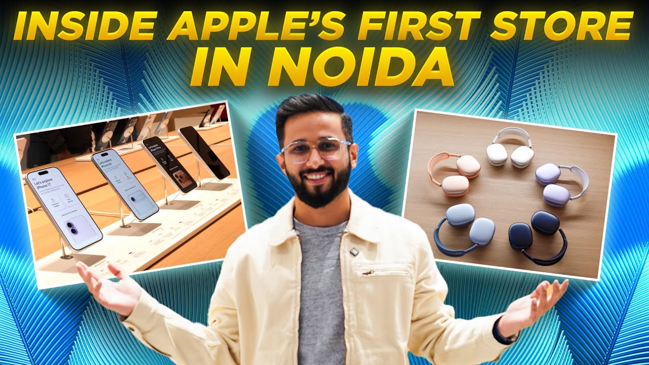 Noida&rsquo;s first Apple Store is here - What&rsquo;s special? | DLF Mall of India 💯