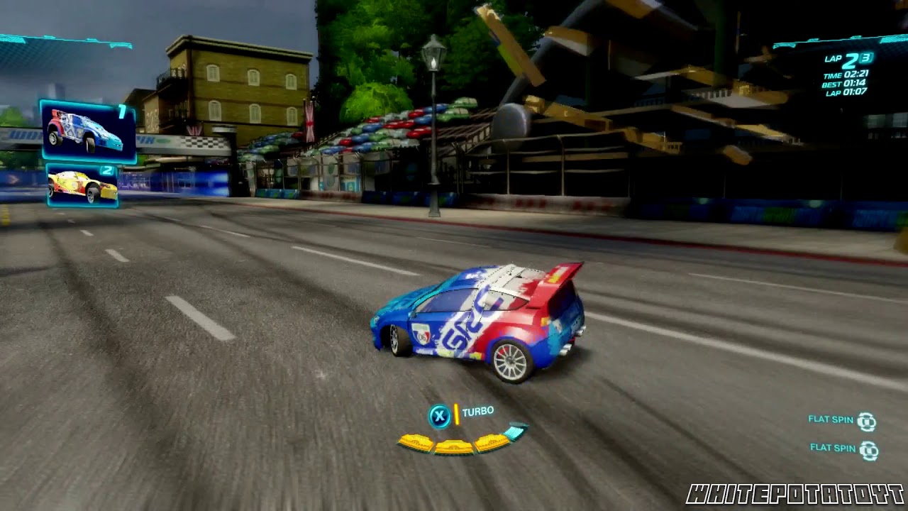Cars 2: The Video Game | Raoul CaRoule - Buckingham Sprint! | WhitePotatoYT!