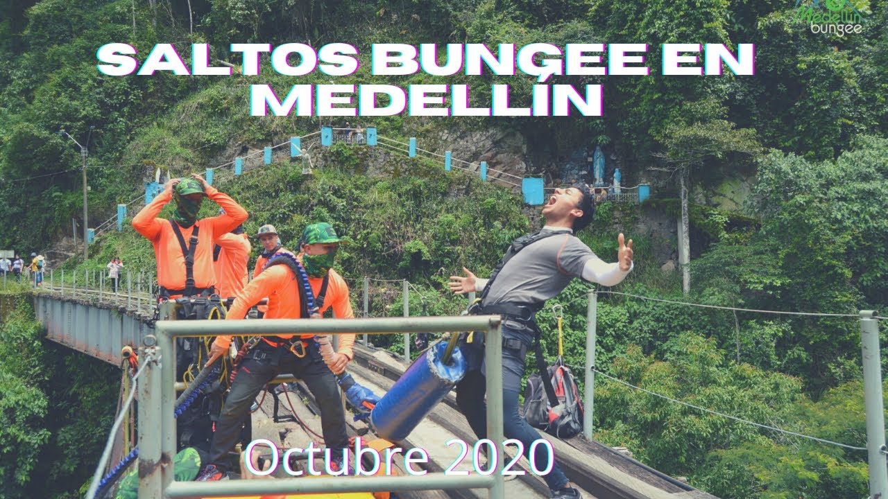 Salto Bungee Jumping en Medellín // 04-Oct-2020