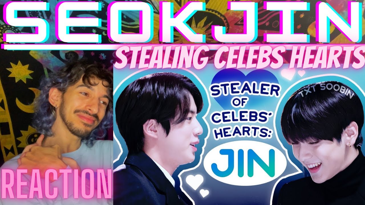 JIN stealing celebrities' hearts! | REACTION
