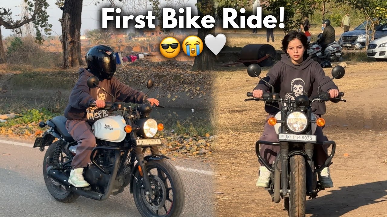 Riding A Bike For The First Time In My Life 🏍️| Vlog
