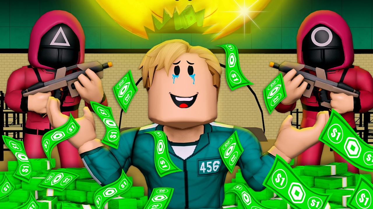 He SURVIVED The SQUID GAMES! (A Roblox Story)