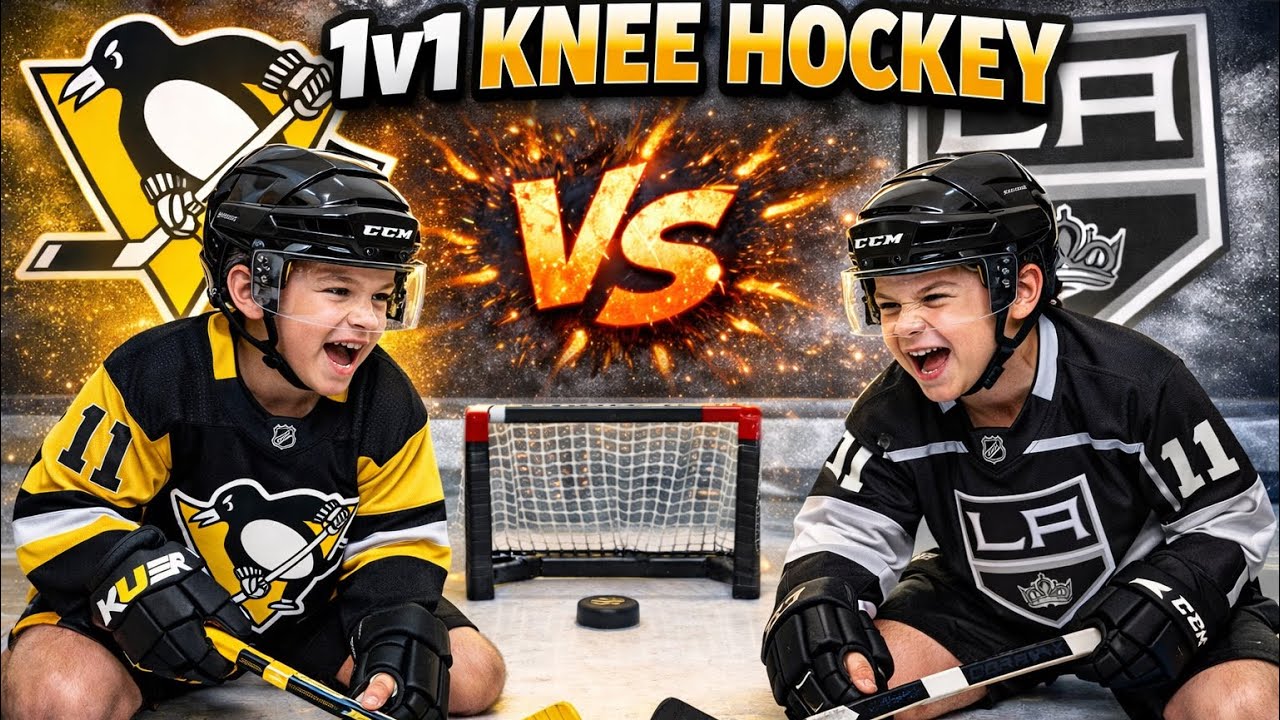 Season 2 Game 3 | 1v1 Knee Hockey Showdown - Kings Vs Penguins | MHL